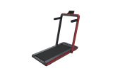 2 in 1 Under Desk Treadmill, 2.5HP Folding Electric Treadmill Walking Jogging Machine for Home Office with Remote Control, Red