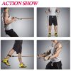 11pcs New Resistance Bands Set, Workout Bands w/Latch Handle Ankle Latex Tube