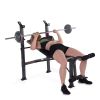 CAP Strength Standard Weight Bench with Leg Developer, 150lb upright weight capacity