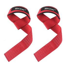 Sports Grip Belt Fitness Non-slip Wear-resistant (Option: Red-One size)