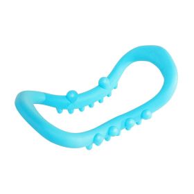 Fascia Stretch Fitness Aids Pilates Ring (Option: Blue-Massage fund)