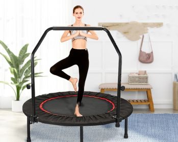 Children's Trampoline Exercise Bed Indoor Home Adult Sports (Option: Adult-40inch 102cm Plus handrail)