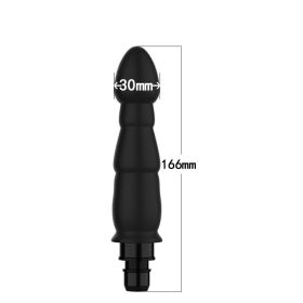 Modified Fascia Gun Silicone  Accessories Head (Option: R2 black-18to19mm)