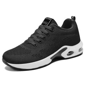 Women's Fashion Casual Mesh Sports Shoes (Option: Black-39)