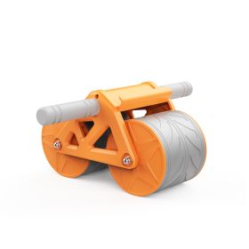 Abdominal Wheel Rebound Exercise Fitness Equipment (Color: Orange)