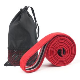 Multi-functional Fitness Stretching Hip Band Training Supplies (Color: Red)