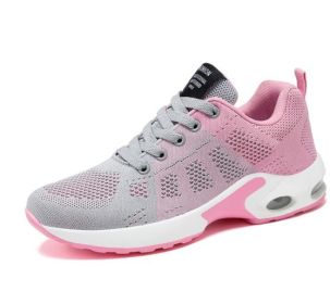 Women's Fashion Casual Mesh Sports Shoes (Option: 813Pink-36)