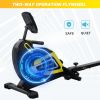 Magnetic Rowing Machine Folding Rower with 14 Level Resistance Adjustable, LCD Monitor and Tablet Holder for Foldable Rower Home Gym Cardio Workout