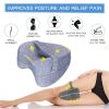 1pc Orthopedic Knee Pillow With Memory Foam For Pain Relief And Pregnancy