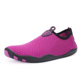 Fitness Hiking Climbing Water Skiing Outdoor Wading Upstream Shoes (Option: Purple-37)